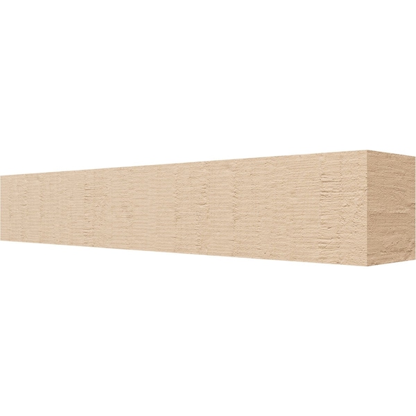Ekena Millwork 6in. W x 6in. H x 36in. L Block Woodgrain TimberThane Rafter Tail, Primed Tan RFTUR06X06X36BLKRCPR - main
